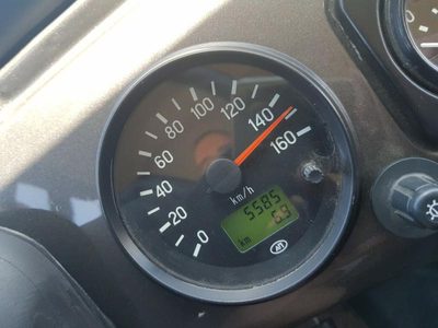 Bug du compteur de vitesse, nous allions à 80km/h