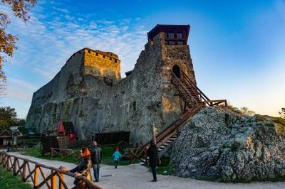 Un rempart du château de Visegrad